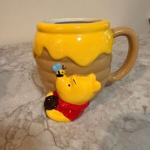 Disney Winnie the Pooh Honey Mug - Yellow and Brown